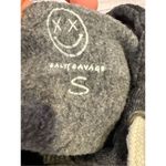 Salty Savage Unisex "OG Smile" Hoodie black leopard size small excellent conditi Gray Photo 3