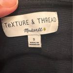 Madewell Black V-Neck Sweater with Tie-Front Photo 4