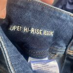 American Eagle  super high rise jegging 6 short distressed medium wash Photo 2