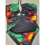 Frederick's of Hollywood Brand New  Women’s M Jungle Print One Piece Bathing Suit Photo 8