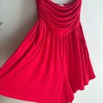 Zenana Outfitters  Vibrant Red Romper Photo 1