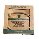 MantraBand  Cuff Bracelet Soul Sisters Rose Gold Stainless Steel Adjustable NEW Photo 0