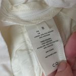 Co Pants Womens 8 White Draped Pocket Trousers High Rise Pleated Photo 6