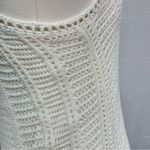 Club Monaco  crochet lined mini dress white tank white size S beach vacation Photo 3