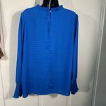 Carolina belle  Women’s Blue Long Sleeve Top Size XL EUC Photo 3