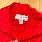 Lucky Brand Red Sweater Photo 3