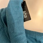 a.n.a  Deep Teal Cowl Neck Sweater Photo 4
