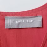 Everlane  Orange Boxy Blouse Short Sleeves Photo 2