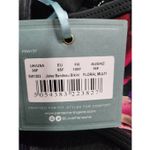 Panache Jolee Black Floral Bandeau Bikini Top UK/USA 38F Size XL Photo 11