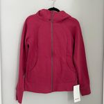 Lululemon BNWT  Scuba Full-Zip Hoodie Hot Pink Size 10 Photo 1