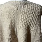 Marc by Marc Jacobs  Oversized Cream High / Low Long Sleeve Sweater Sz OS Photo 6