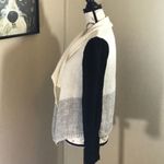 AQUA  cardigan size small black/white/gently used Photo 2