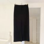 EXPRESS Vintage Y2K Pencil Maxi Skirt Size 3/4 Black Photo 4