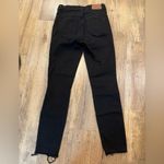 Madewell  9” High Risk Classic Black Women's Skinny Jeans 27 Tall Photo 3