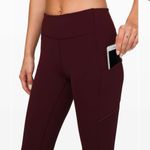 Lululemon athleticalululemon athletica Speed Up Leggings Garnet 28” | 4 Photo 4
