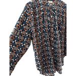 Isabel Marant Etolie Nahla Printed Blouse Multicolor Size 34 (US Size 10) Blue Photo 10