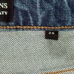 The Kooples Katy Blue Earth Dot Silver Studded Straight Leg Denim Jeans size 28 Photo 3