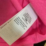 J.Crew  Womens Bright Pink Wool Crewneck Long Sleeve Sweater Photo 3