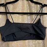 Urban Outfitters  Black Out From Under Spaghetti Strap Unlined Bralette Small Photo 1