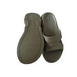 Givenchy  Olive Green Marshmallow Slides Sandals Size 41 / 11 Photo 7