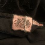 Juicy Couture Y2k  velour black zip up jacket with hood vintage Photo 5