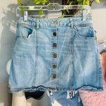 Rewind Denim Jean Skirt Western Button Down A Line  Size 3 Photo 0