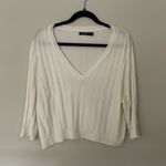 Boohoo Cream Bell Sleeve Ribbed Blouse Size 20-22 Photo 2