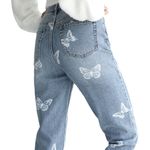 PacSun Eco Butterfly Ultra High Waisted Slim Fit Jeans Photo 3