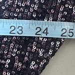 Free People Women's Supershine Black Sequin Boatneck Bodysuit Size Small Photo 8