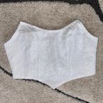 SheIn  Jacquard Zip Back Bandana Tube Top Photo 1