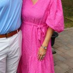 These Three Boutique These Three Pink Midi Boutique Dress Photo 0