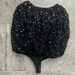 Free People NEW Intimately Black Summer Shine Bodysuit, Size S New w/Tag Photo 3