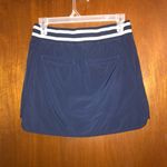 Athleta  Sonara Navy Blue & White Woman’s Athletic Mini Skort Size 2 Photo 6