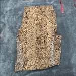 Missguided  petite animal print maxi skirt side slits size 4 Photo 2