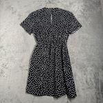 & Other Stories & Other Stories Paris Atelier Dress Black White Polka Dot Wrap Tie Waist Size‎ 4 Photo 2