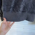 Michael Kors MICHAEL Gray Velour Zip Up Jacket Size Small Flawed Photo 11