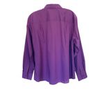 Foxcroft  For Appleseed’s Wrinkle free Long Sleeve Button Down Shirt Sz 12 Photo 1