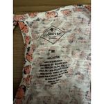 st. john's bay ‎ Size Medium Sleeveless Women Shirt Cotton Strawberry Keyhole Photo 2