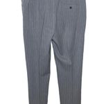 Anne Klein Gray Wide Stripes Dress Pants Photo 2