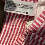 A New Day  Short Womens Sz Small High Rise Striped Hot Pink Belted Preppy Barbie Photo 3