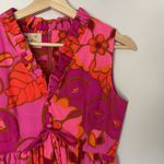 Lilia Honolulu bright floral print neon flowers v Photo 1