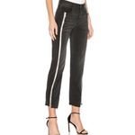 Current/Elliott  The Dallon Zipped Straight Black Gray-  Size 25 Photo 1