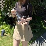 Skirt Tan Size 28 Photo 3