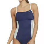 Nike  Women's Laser Crossback Chlorine Resistant One Piece Swimsuit - Medium Photo 0
