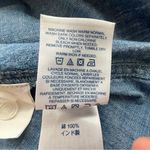 Lands' End  Blue Denim cotton shirt dress Photo 8