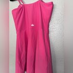 Alo Yoga  Alosoft Courtside Tennis Dress Size Large Paradise Pink NWOT Photo 2
