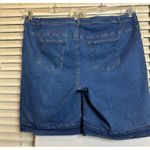 Woman Within Women's Within Women's Denim Knee High Shorts Size 28W Sku 2919 Photo 3