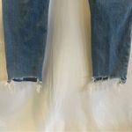Abercrombie & Fitch The Skinny High Rise Denim Jeans Womens Size 4 Short Raw Hem Photo 4