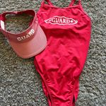Lifeguard Costume Red Size XS Photo 0