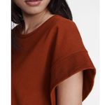 Rag and Bone Ryder Muscle Mini Dress in Paprika organic cotton size Small Photo 5